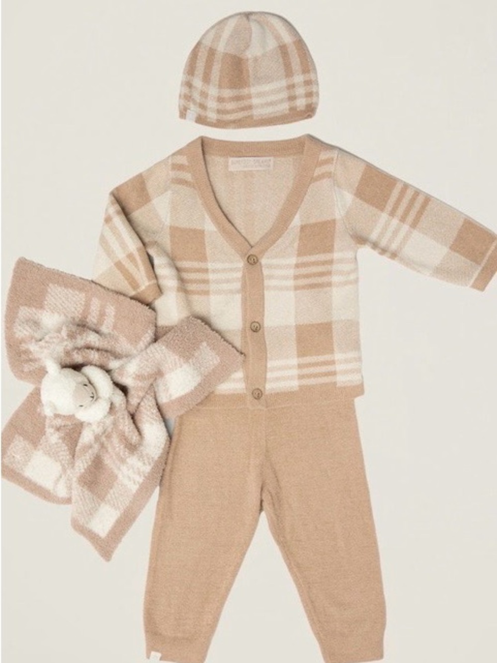 NIB CozyChic Ultra Lite® Plaid Baby Bundle (3/6 months)